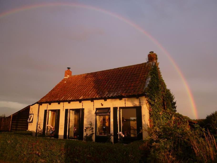 Dijkhuisje Zeeland Waterlandkerkje ภายนอก รูปภาพ