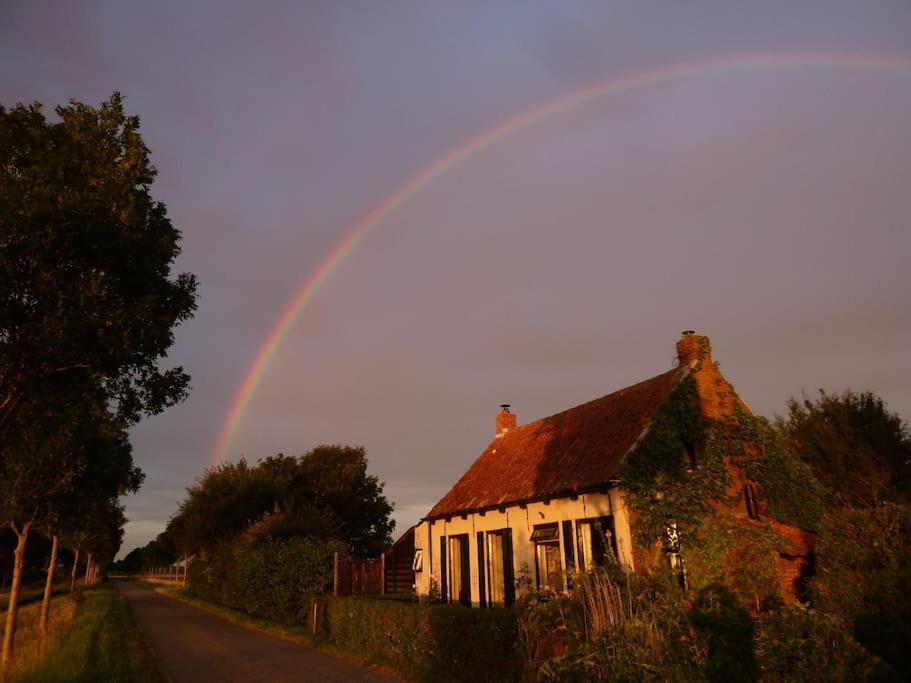 Dijkhuisje Zeeland Waterlandkerkje ภายนอก รูปภาพ