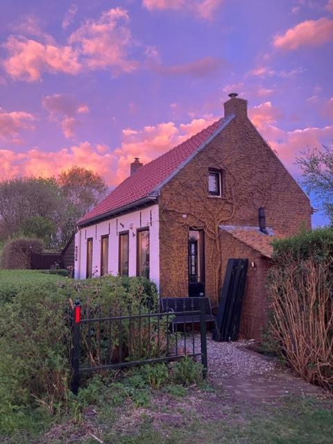 Dijkhuisje Zeeland Waterlandkerkje ภายนอก รูปภาพ